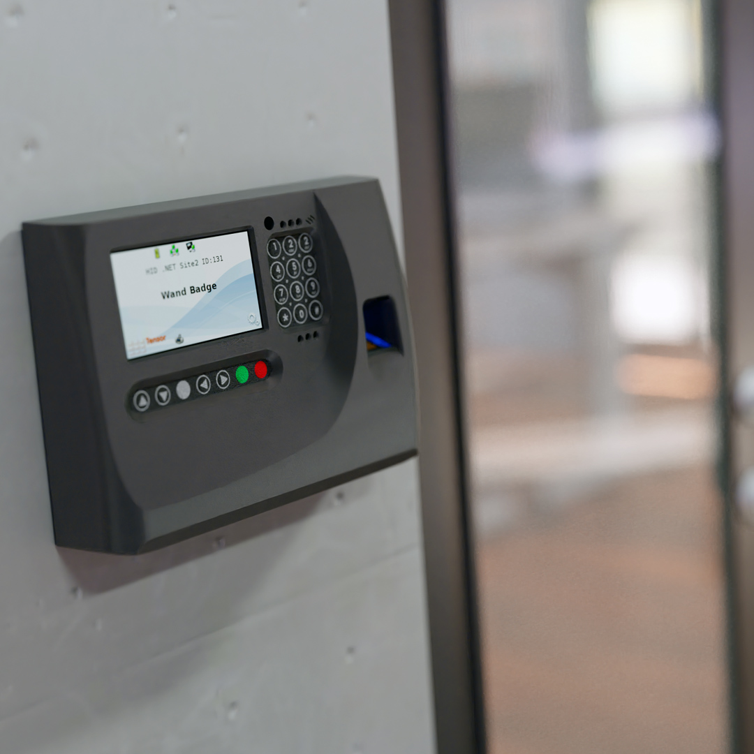 Tensor Time and attendance clocking station